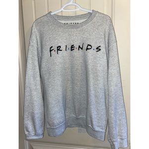 Grey Friends crewneck